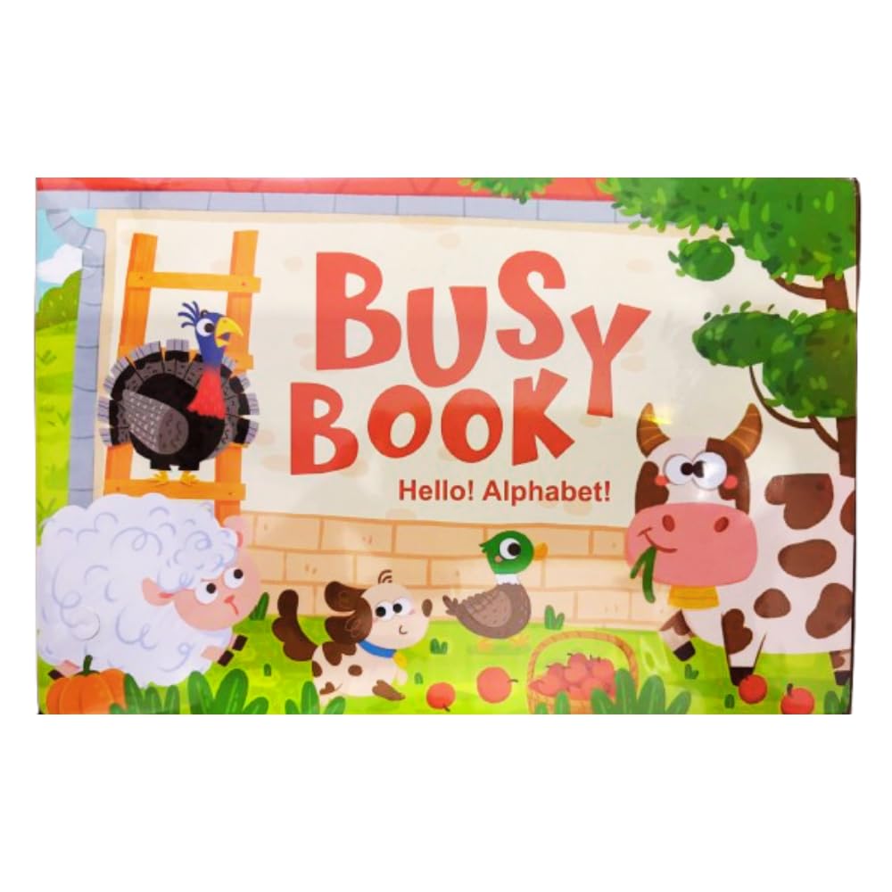 Activity Busy Book for Toddlers