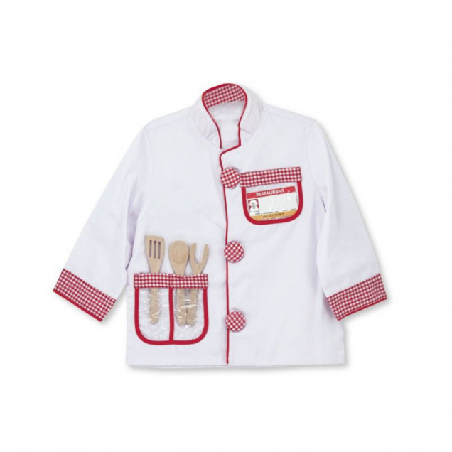 Cosplay Cookware Role Playing Cook Costume with 6Pcs Kitchen Set – Jr.Billionaire