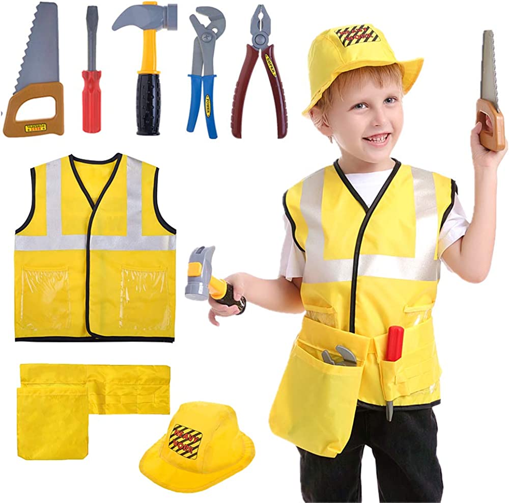 Role Playing Construction Worker Costume