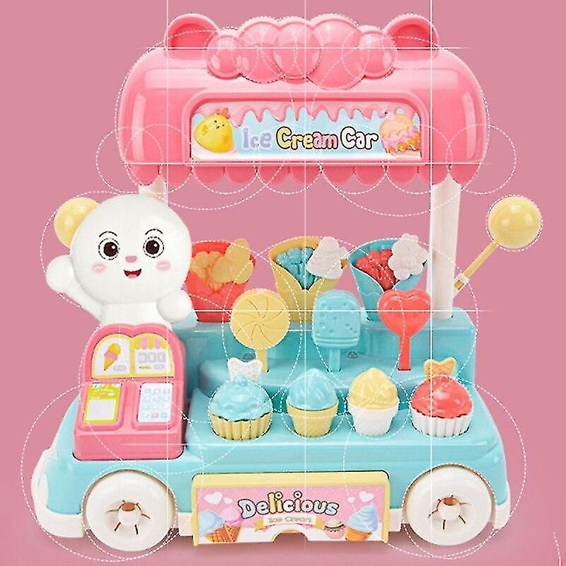Ice Cream Car Playset for Kids