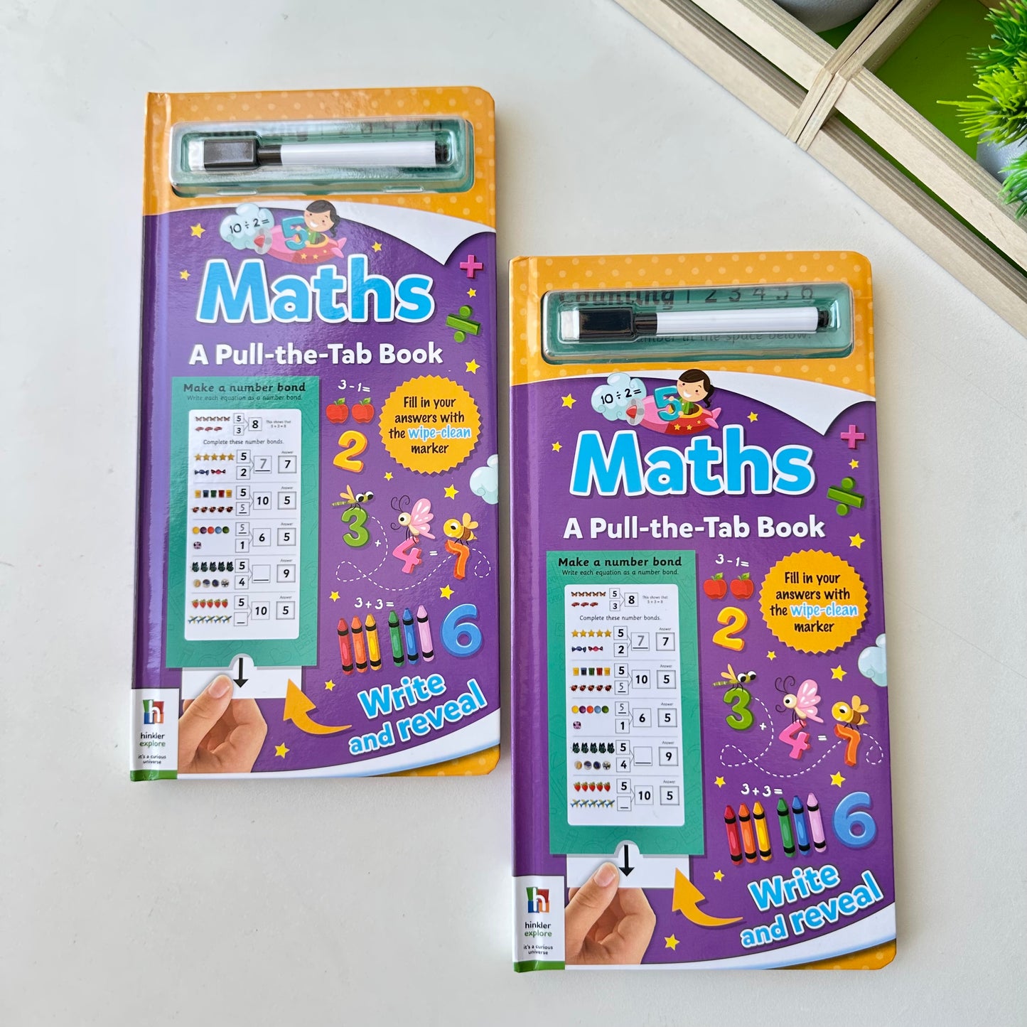 Pull-the-Tab Book – Interactive Learning Fun for Kids (3+ Years)