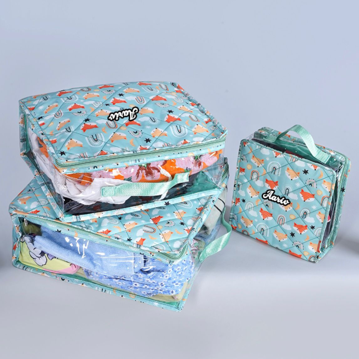 Personalised Travel Cubes - 3 Piece Set