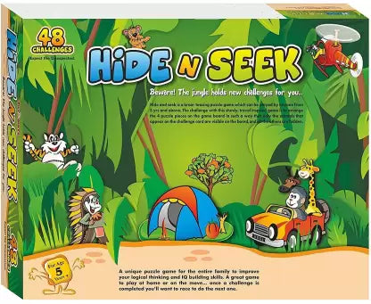 Hide & Seek Jungle- 48 Challenges