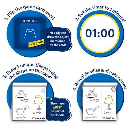 It Can't Be, Fast-paced Fun, Hilarious Drawing Game