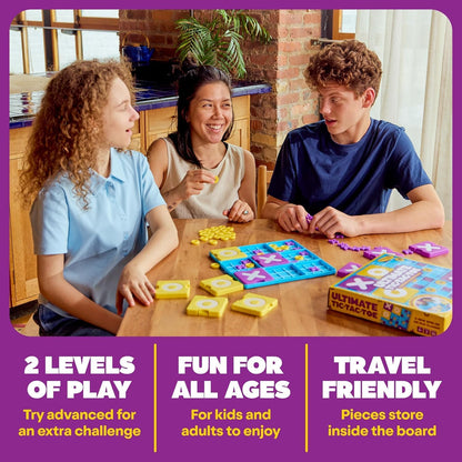 Ultimate Tic Tac Toe Game Set for Kids & Adults