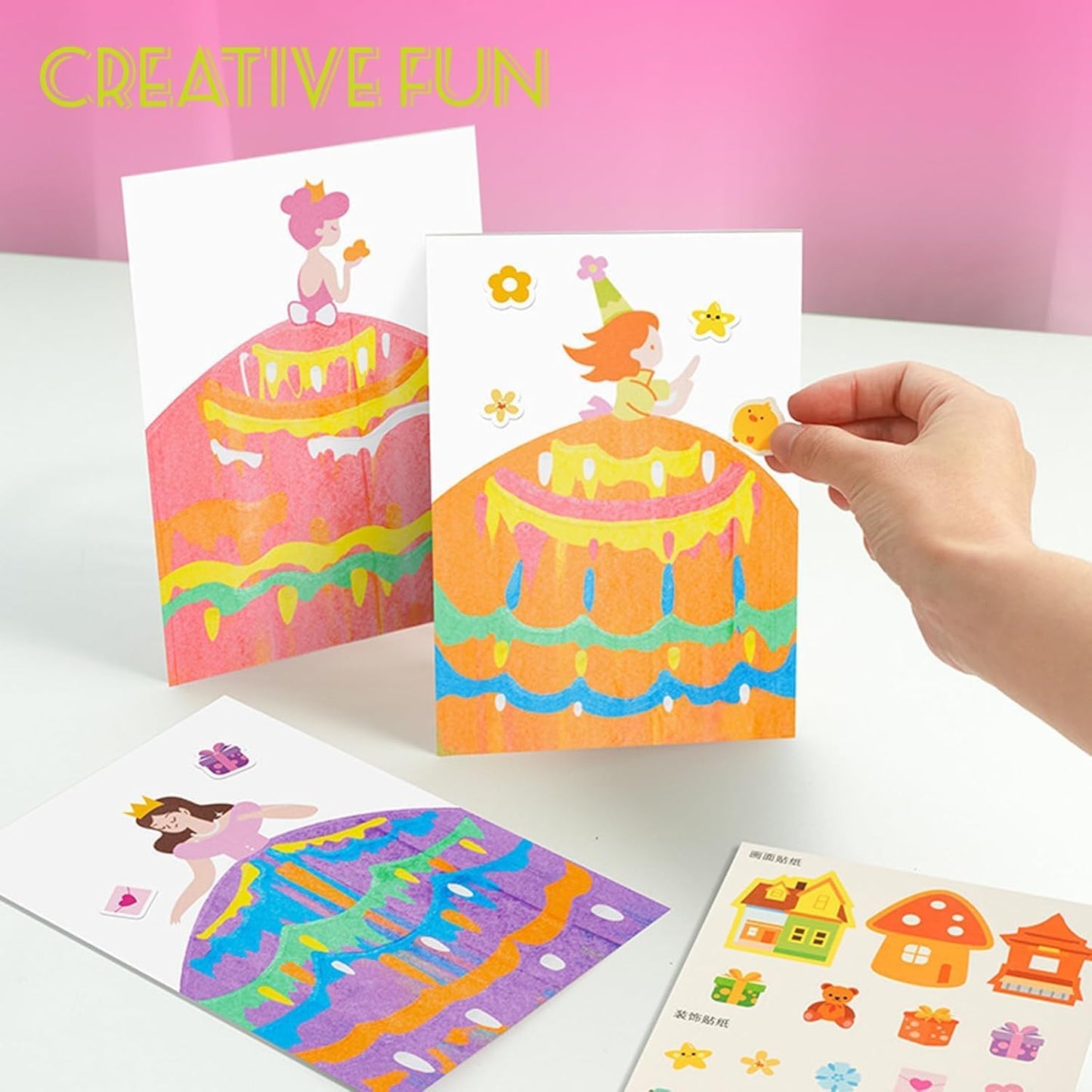 Rainbow Scratch Art kit for Kids