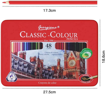 48 Pcs Colour Pencils