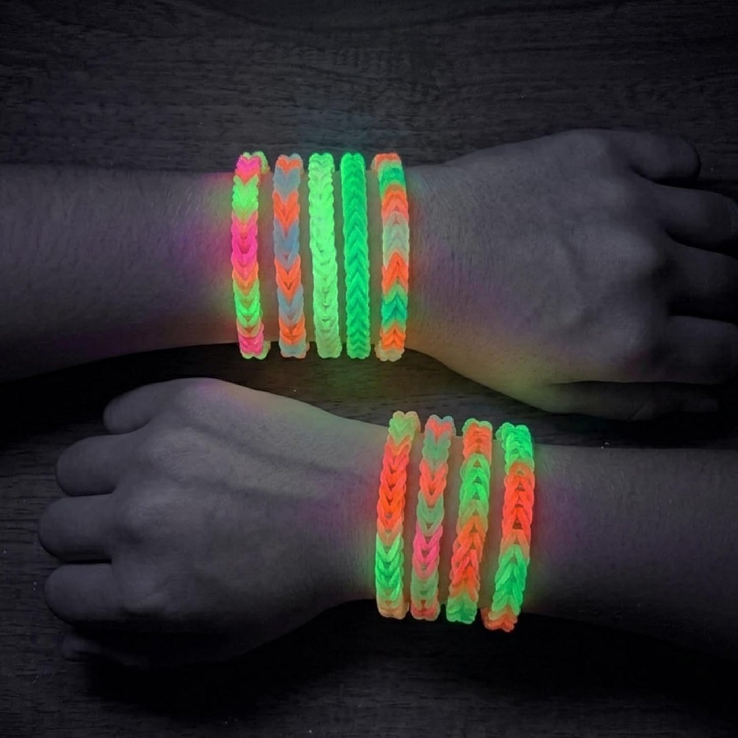 Imagimake Rainbow Loom Glow in the Dark Kit