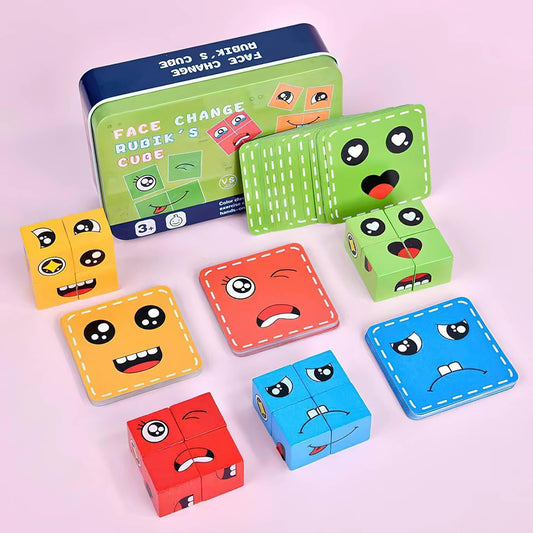 Crazy Face Puzzle Game