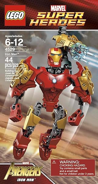 Build-A-Hero Superhero Action Figures – Brick by Brick LEGO-Compatible Set (Twistable Arms & Legs)