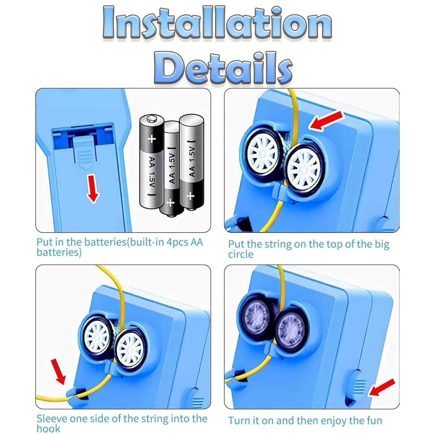 Flying Rope Launcher Toy