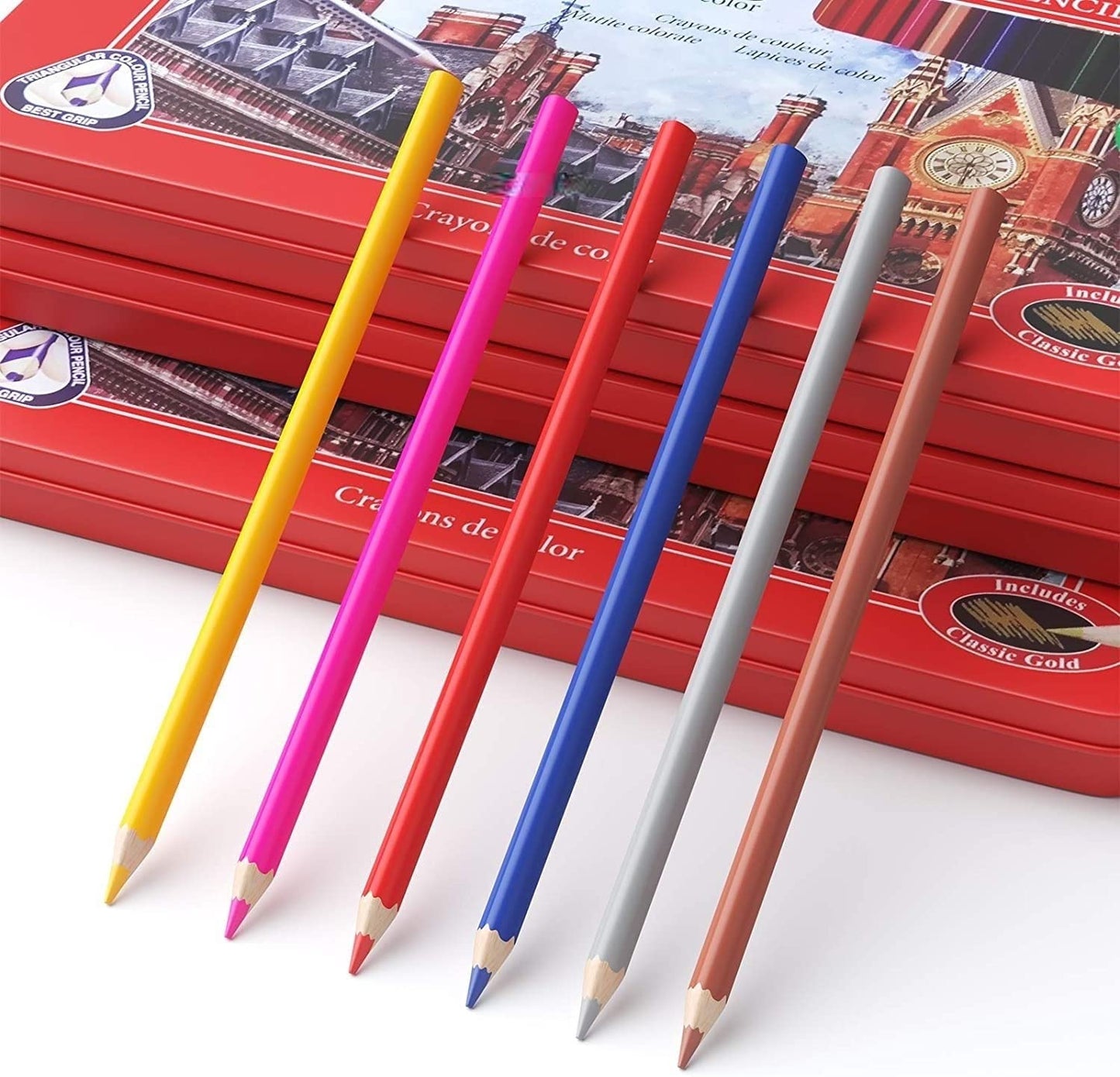 48 Pcs Colour Pencils