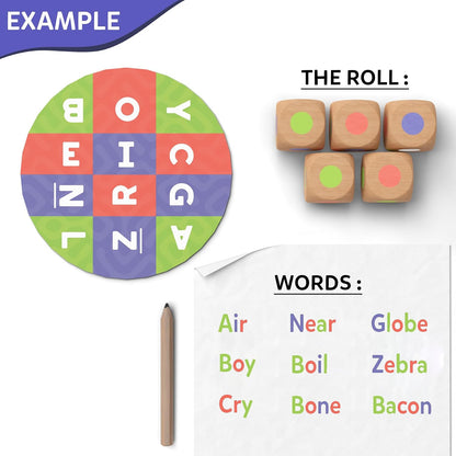 Skillmatics Word Building Board Game