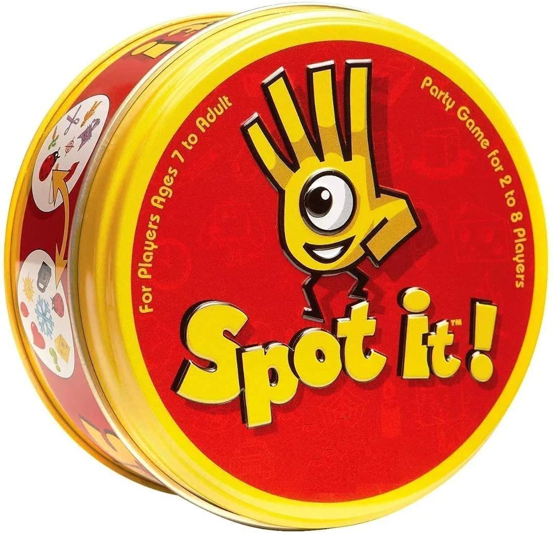 Round Colorful Classic Card Game for Kids