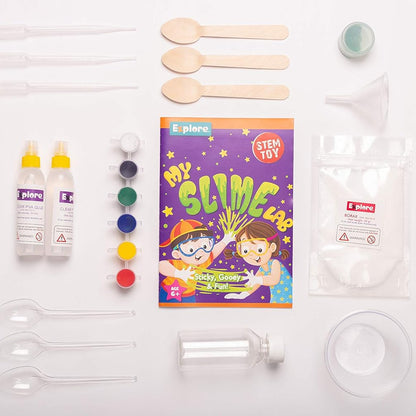 My Slime Lab (Learning & Educational DIY Activity Toy Kit)