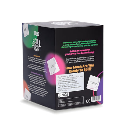 Spill Party Game for Adults