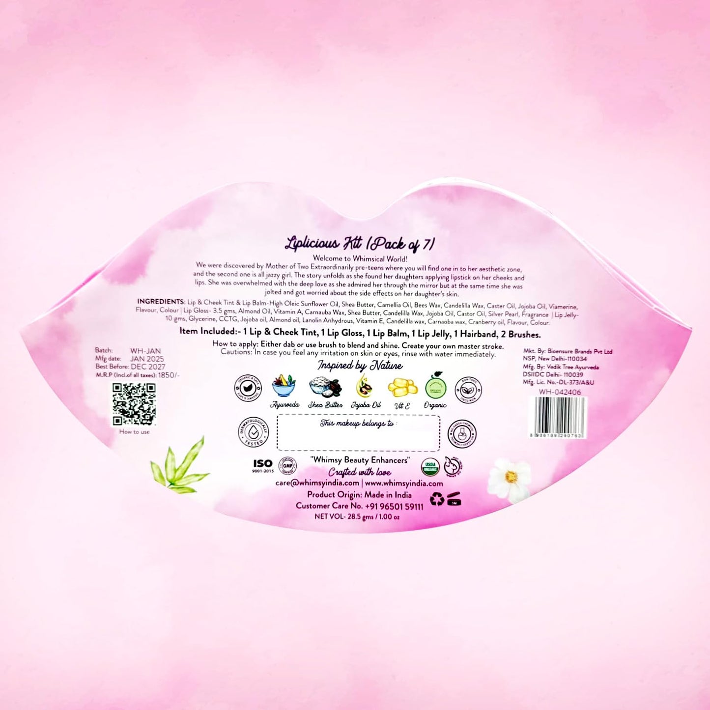 Whimsy Beauty Liplicious Beauty Kit