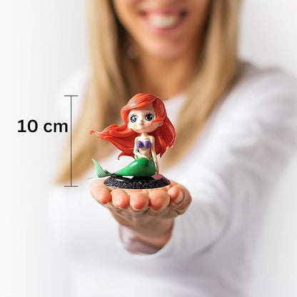 Disney Princess Figurine Set – Set of 4 Princess Characters for Cake Toppers, Desk Decor & Car Dashboard | Multi-Purpose Collectible Toys