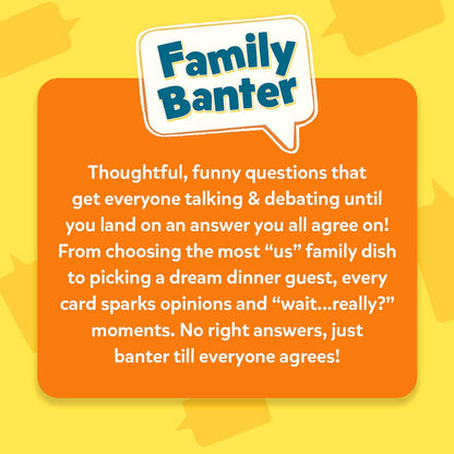 Family Banter Card Game