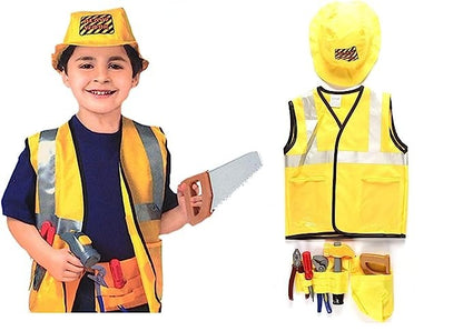 Role Playing Construction Worker Costume