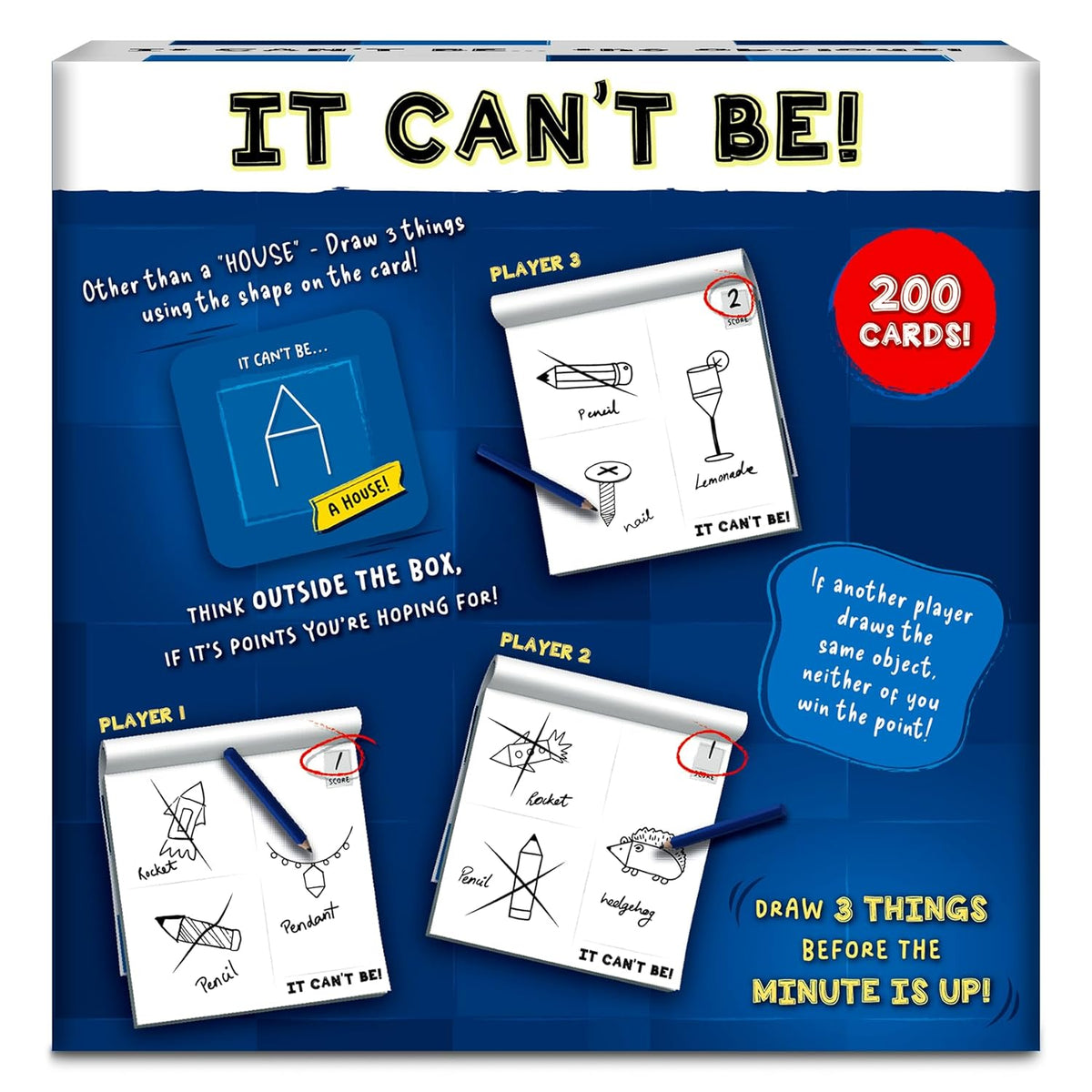 It Can't Be, Fast-paced Fun, Hilarious Drawing Game