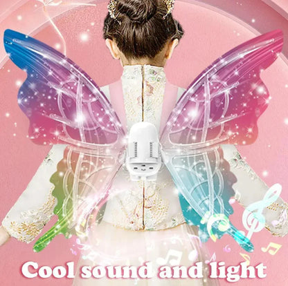 Electric Butterfly Fairy Wings-Musical with Glowing LED Lights