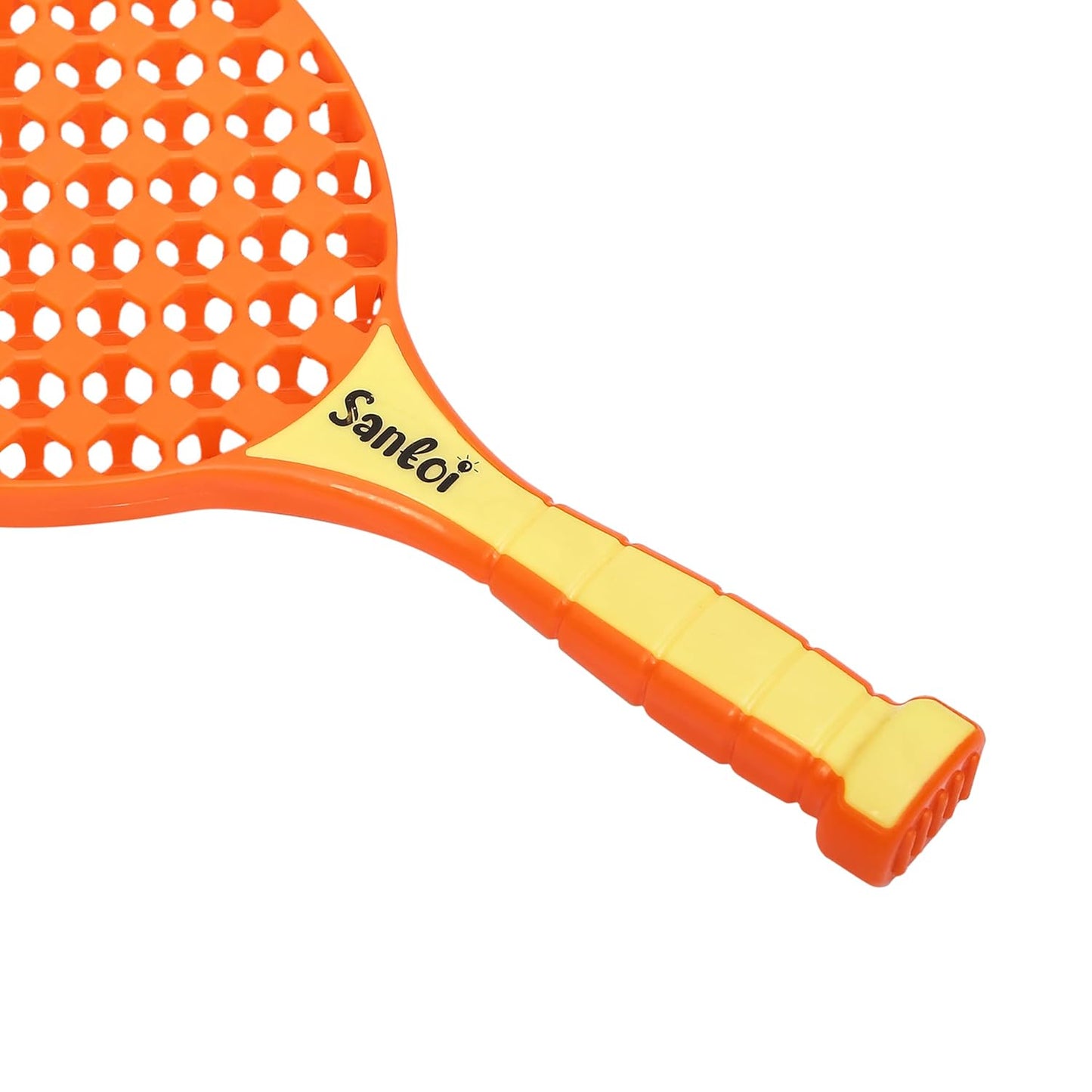 Paddle Ball Game Set with 2 Balls, Indoor Outdoor Play Set for Kids 3+ Years