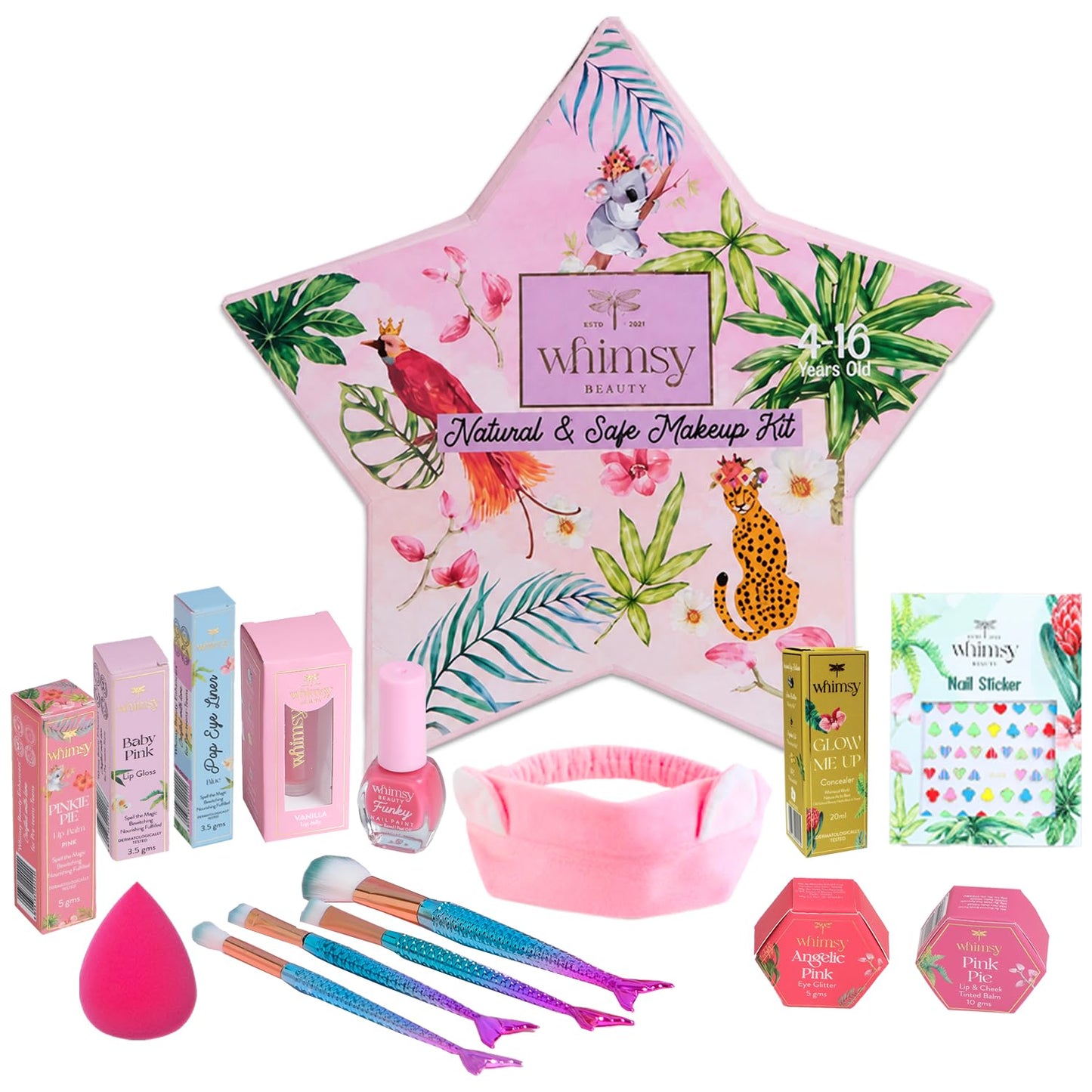 Whimsy Beauty Organic & Safe Blossom Makeup Kit