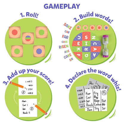 Skillmatics Word Building Board Game