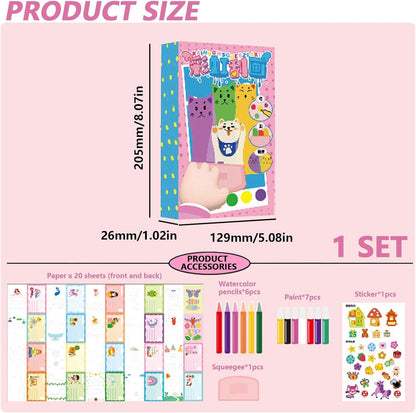 Rainbow Scratch Art kit for Kids