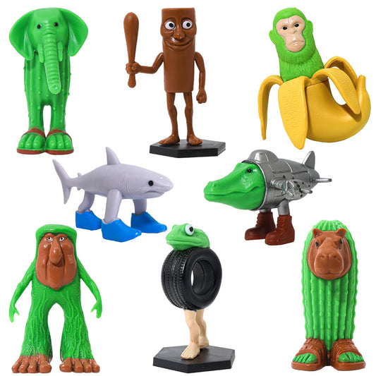 Italian Brainrot Action Figure 4Pcs
