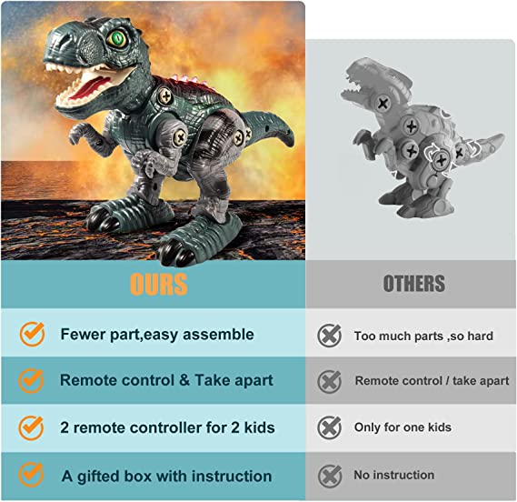 DIY RC Assemble Dinosaur Planet