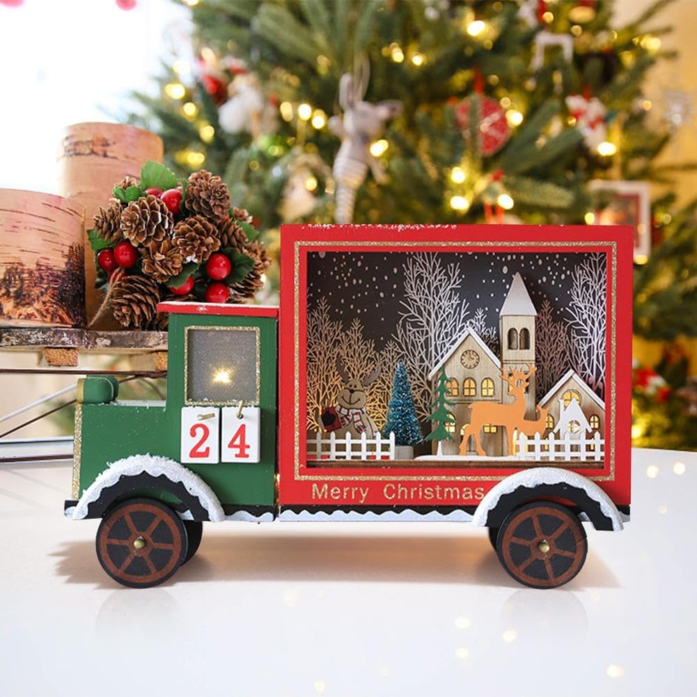 Light-Up Snowy Village Advent Calendar