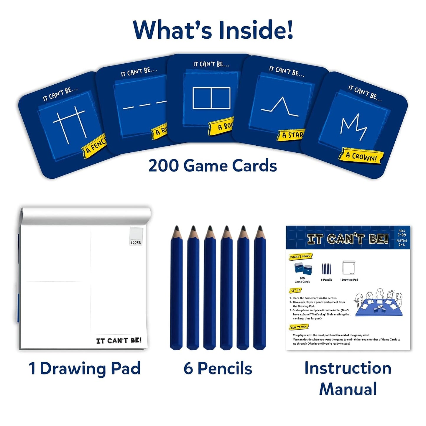 It Can't Be, Fast-paced Fun, Hilarious Drawing Game