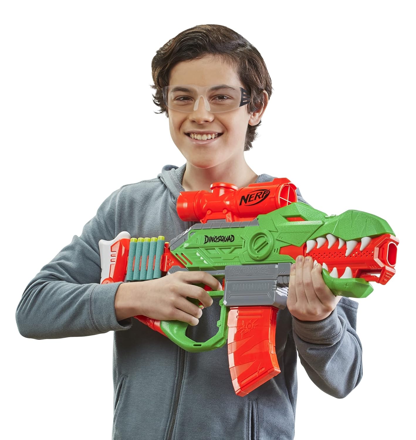 Nerf DinoSquad Rex-Rampage Motorized Dart Blaster