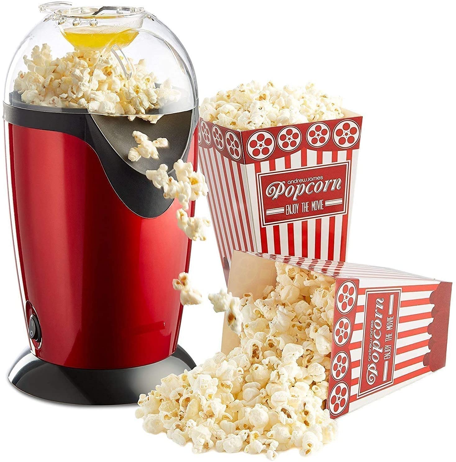 Stylish Hot Air Popcorn Machine – Jr.Billionaire