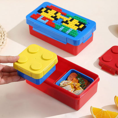 Lego Blocks Leak-Proof Lunch Box