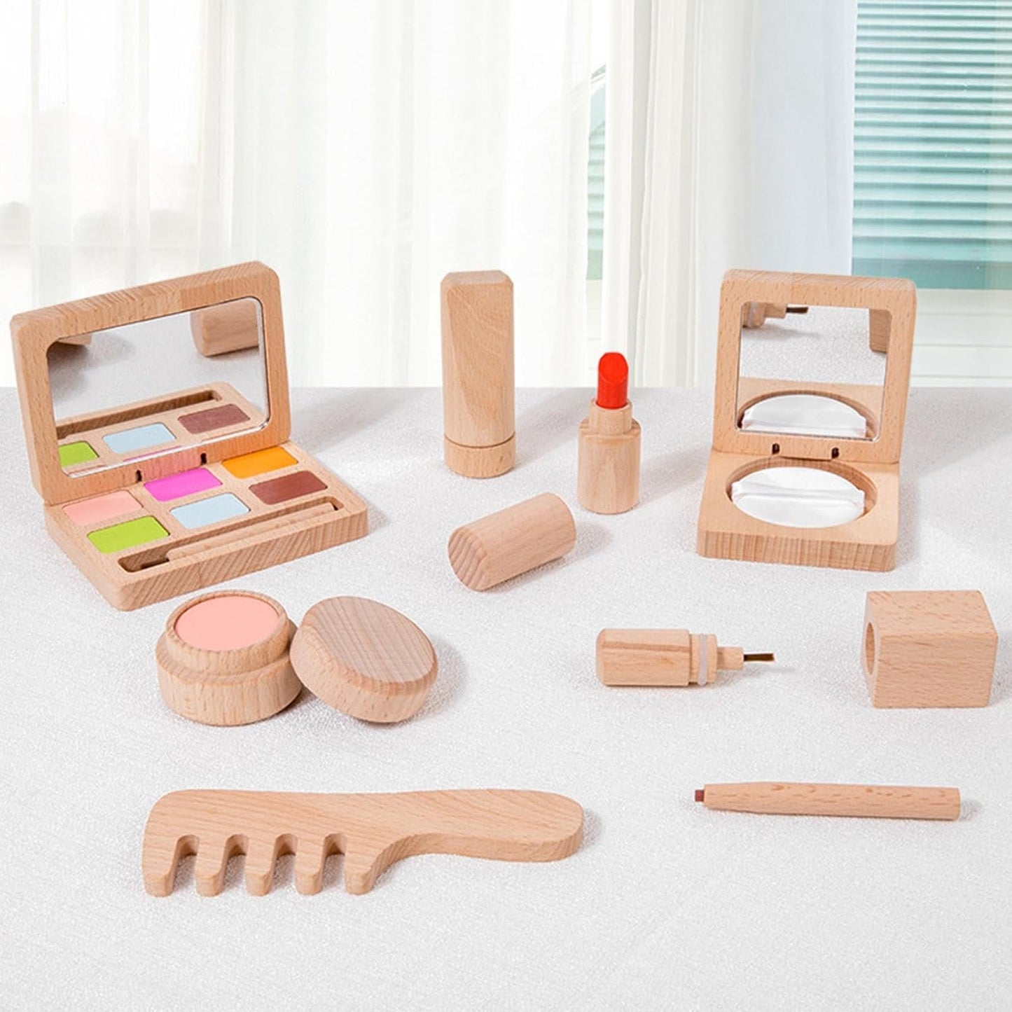 Pretend Play Makeup Beauty Set for Kids
