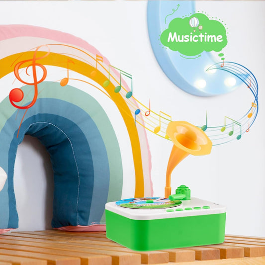 🎶📚 Kids Phonograph – 96-Card Storytelling Music Toy for Toddlers & Kids 🌟
