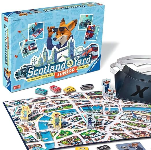 Scotland Yard Junior, Board Game