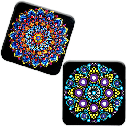 Dot Mandala Table Coasters