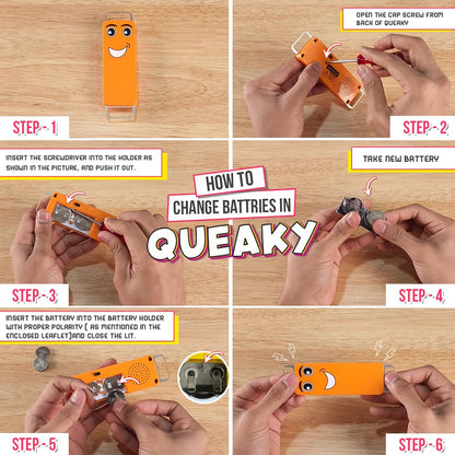 Assorted Blix Queaky- STEM & Experimental Toy | Learning and Creative & Educational Toys