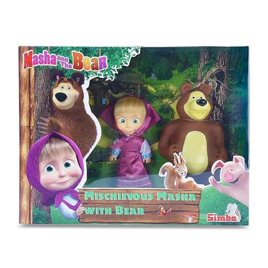 Masha and the Bear 12 Cm Toy Doll