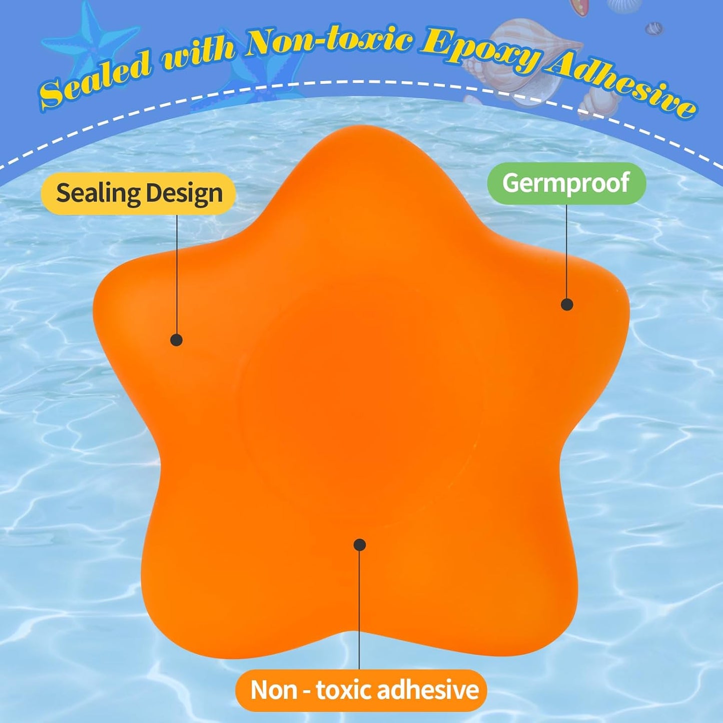 Baby Bath Toys for Kids Ages 1-3,No Hole Ocean Animal Bathtub Toys