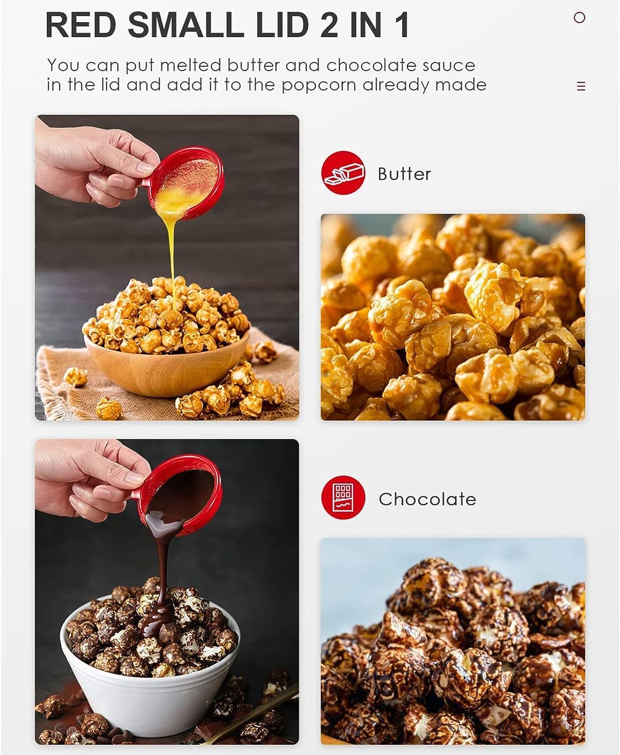 Popcorn Maker | Electric Instant Popcorn Maker