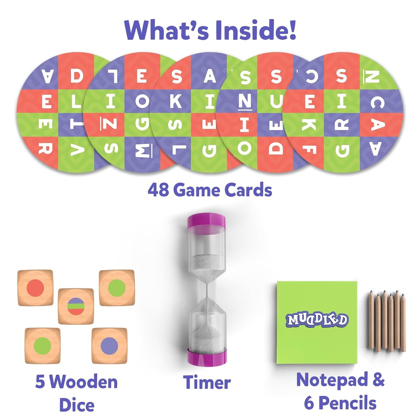 Skillmatics Word Building Board Game