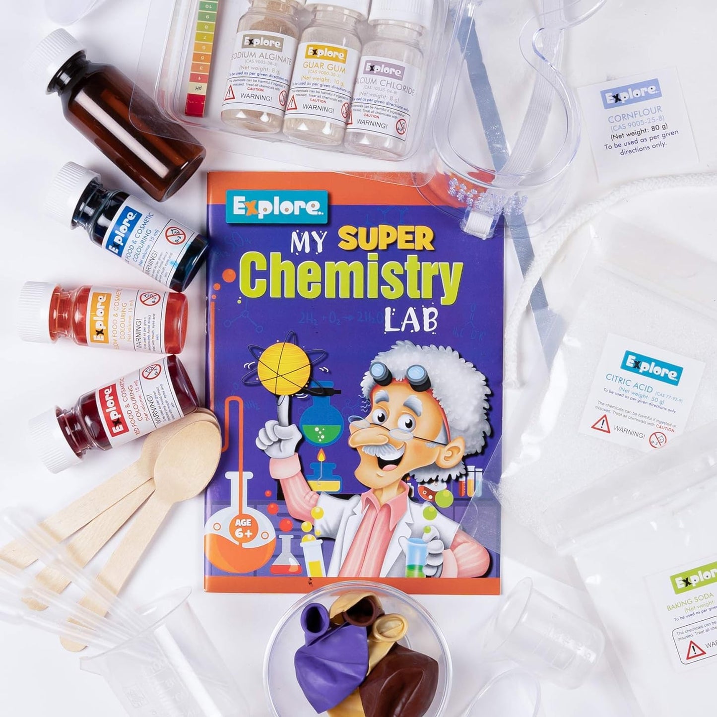 My Super Chemistry Lab (Educational DIY Activity Kit | for Ages 6+)