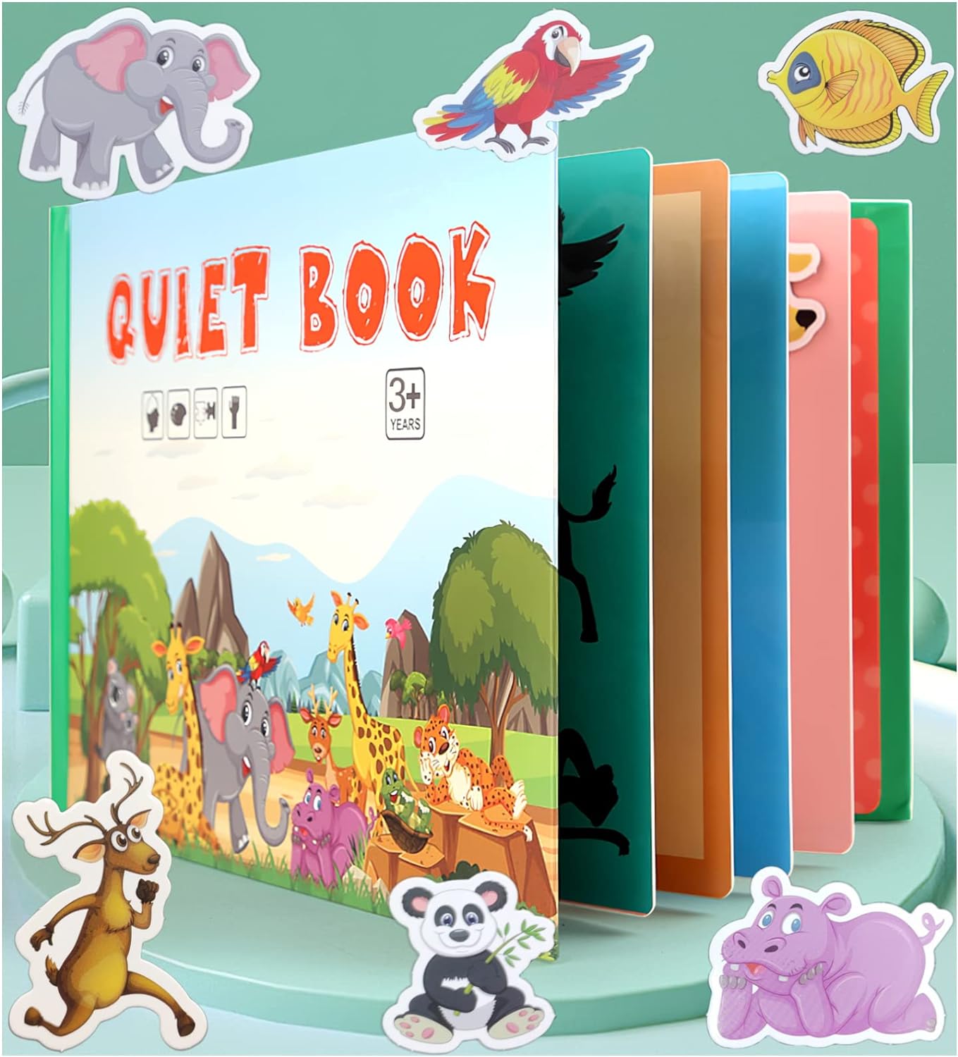 Montessori Quiet Activity Book for Toddlers