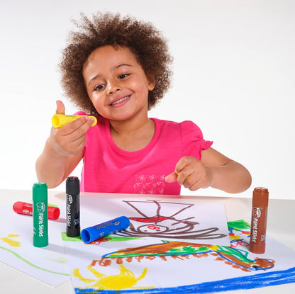 Paint Sticks For Kids - 24 Pack Assorted Colours - Twist & Paint