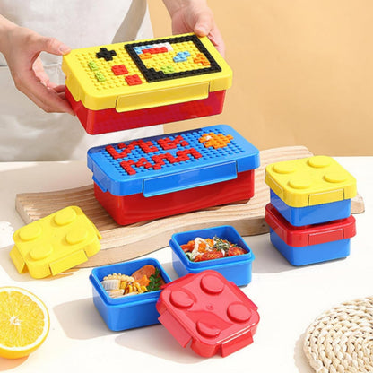 Lego Blocks Leak-Proof Lunch Box